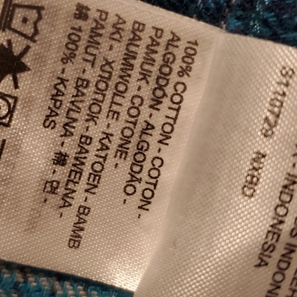 Levi's classic worker overshirt in blue plaid ocean depths - Picture 11 of 12